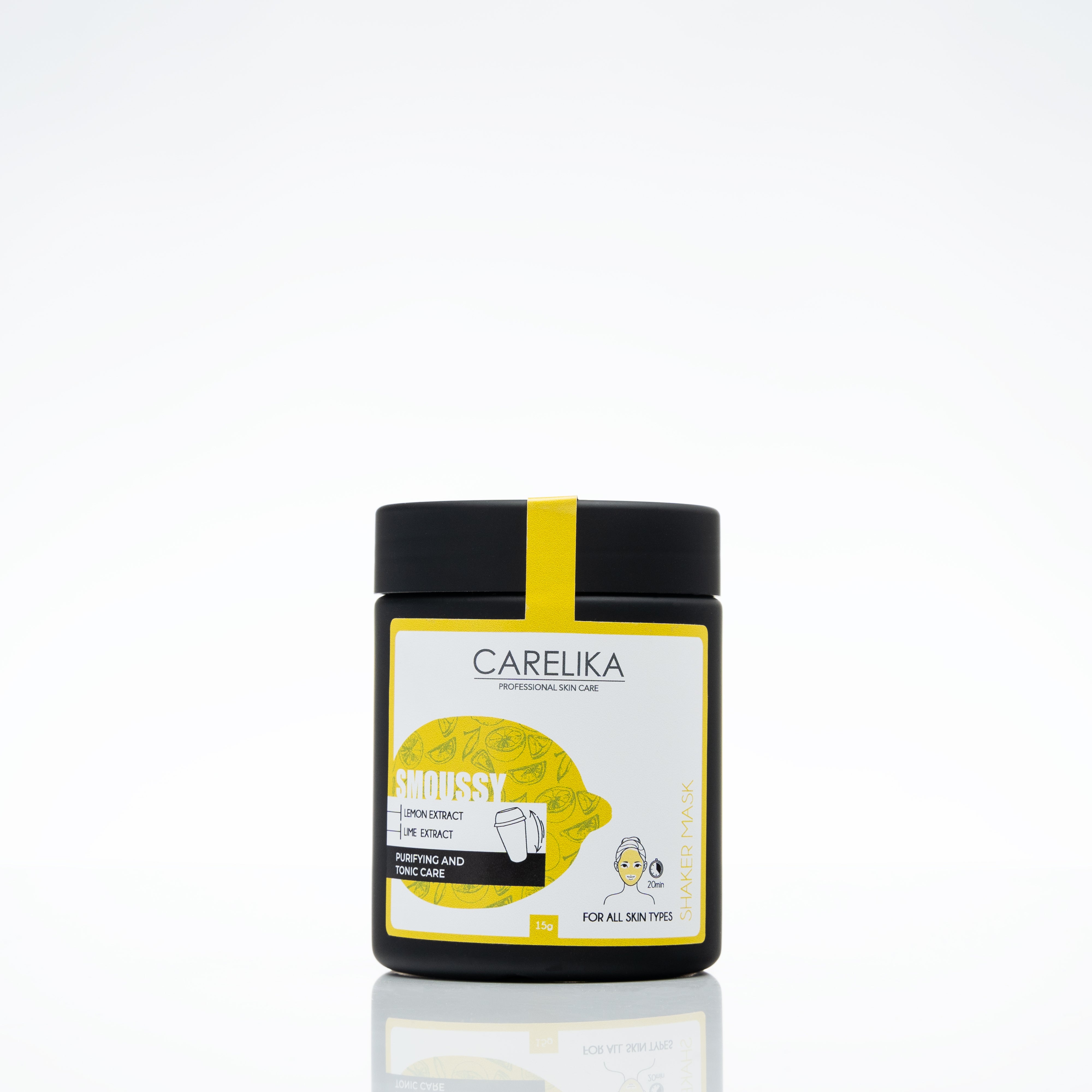 Shaker Smoussy Mask Lemon-Lime | CarelikaCosmetics